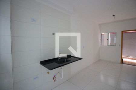 Sala-Cozinha de apartamento para alugar com 2 quartos, 34m² em Itaquera, São Paulo