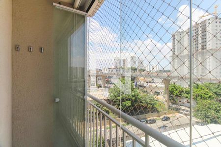 Varanda da Sala de apartamento à venda com 3 quartos, 67m² em Jardim Independência, São Paulo