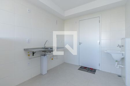 Sala/ Cozinha de apartamento à venda com 1 quarto, 30m² em Jardim Mirante, São Paulo