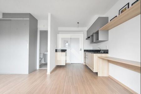 Sala  de kitnet/studio para alugar com 1 quarto, 29m² em Brooklin Paulista, São Paulo