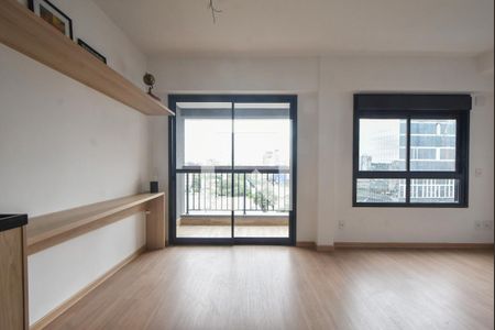 Sala  de kitnet/studio para alugar com 1 quarto, 29m² em Brooklin Paulista, São Paulo