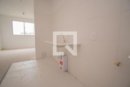 cozinha de apartamento à venda com 2 quartos, 42m² em Santo Afonso, Novo Hamburgo