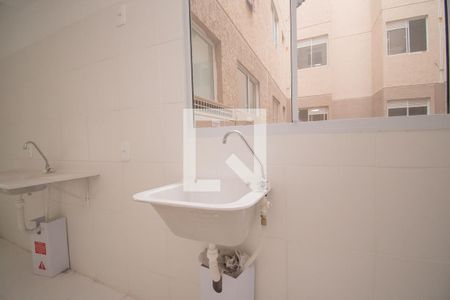 cozinha de apartamento à venda com 2 quartos, 42m² em Santo Afonso, Novo Hamburgo