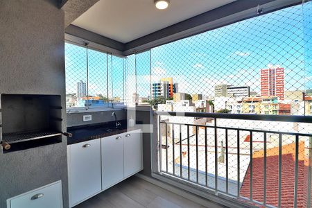 Varanda gourmet de apartamento para alugar com 2 quartos, 59m² em Vila São Pedro, Santo André