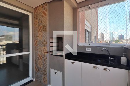 Varanda gourmet de apartamento para alugar com 2 quartos, 59m² em Vila São Pedro, Santo André