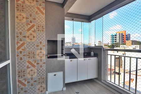 Varanda gourmet de apartamento para alugar com 2 quartos, 59m² em Vila São Pedro, Santo André