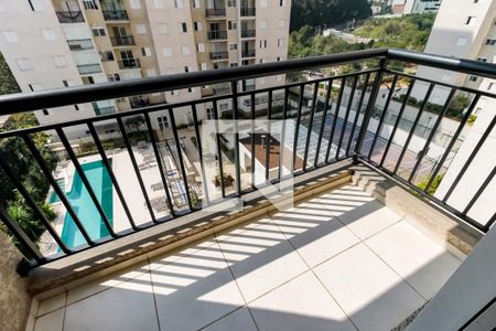 Varanda da Sala de apartamento para alugar com 2 quartos, 50m² em Vila Praia, São Paulo