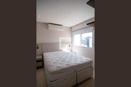 Quarto de apartamento à venda com 1 quarto, 37m² em Brooklin, São Paulo