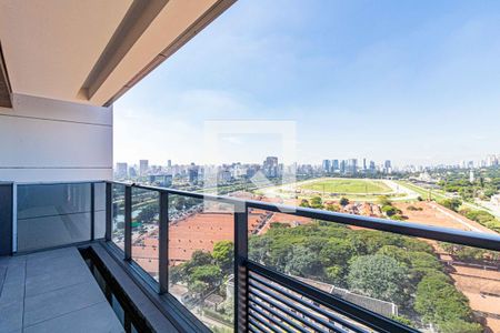 Varanda de apartamento à venda com 1 quarto, 57m² em Pinheiros, São Paulo