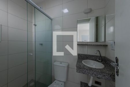 Banheiro de apartamento para alugar com 1 quarto, 25m² em Vila Prudente, São Paulo