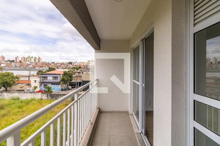 Varanda da Sala de apartamento à venda com 2 quartos, 57m² em Vila Independência, São Paulo