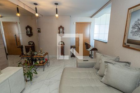 Sala de apartamento à venda com 2 quartos, 60m² em Castelo, Belo Horizonte