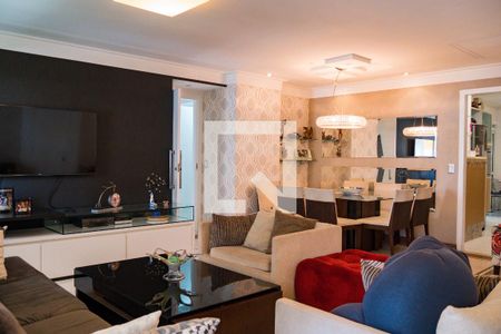 Sala de apartamento à venda com 3 quartos, 122m² em Jardim, Santo André