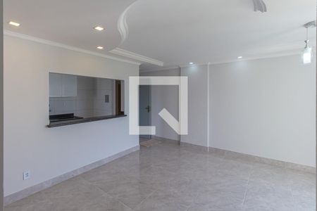 Sala de apartamento para alugar com 2 quartos, 58m² em Residencial Eldorado, Goiânia