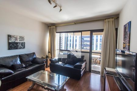 Sala de apartamento para alugar com 1 quarto, 54m² em Alphaville, Barueri