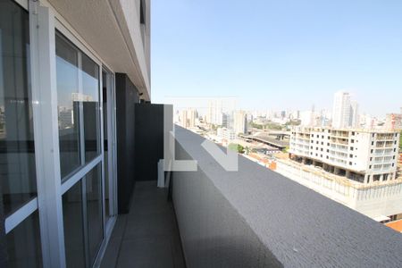 Varanda de kitnet/studio à venda com 1 quarto, 26m² em Belenzinho, São Paulo