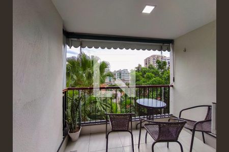 Varanda da Sala de apartamento à venda com 3 quartos, 83m² em Vila Isabel, Rio de Janeiro