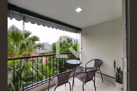 Varanda da Sala de apartamento à venda com 3 quartos, 83m² em Vila Isabel, Rio de Janeiro