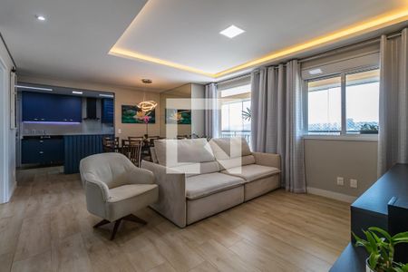 Sala de apartamento à venda com 3 quartos, 109m² em Centro Comercial Jubran, Barueri