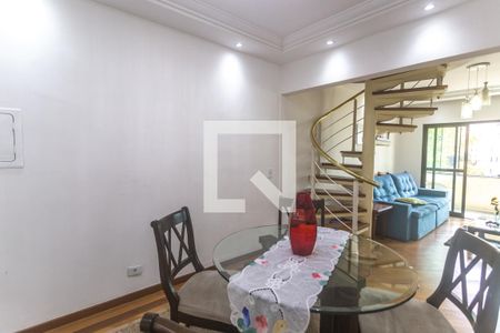 Sala de jantar de apartamento à venda com 3 quartos, 202m² em Vila Caminho do Mar, São Bernardo do Campo