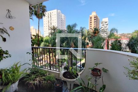 Varanda da Sala de apartamento à venda com 4 quartos, 197m² em Jardim Paraíso, Campinas