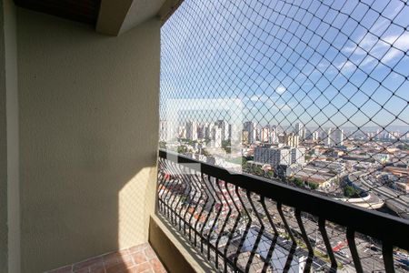 Varanda da Sala de apartamento à venda com 2 quartos, 64m² em Chácara Califórnia, São Paulo