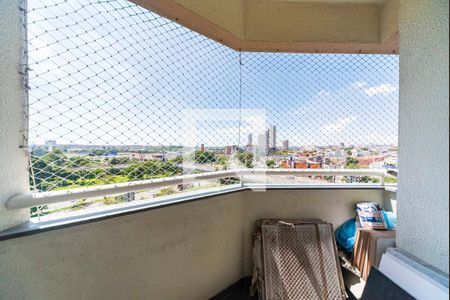 Varanda da Sala de apartamento para alugar com 2 quartos, 59m² em Silveira, Santo André