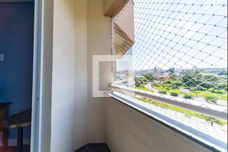 Varanda da Sala de apartamento para alugar com 2 quartos, 59m² em Silveira, Santo André