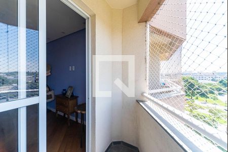 Varanda da Sala de apartamento para alugar com 2 quartos, 59m² em Silveira, Santo André