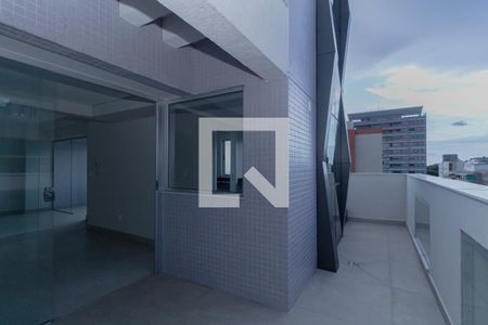 Varanda de apartamento à venda com 2 quartos, 100m² em Lourdes, Belo Horizonte