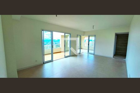 Sala de apartamento à venda com 3 quartos, 198m² em Vila da Serra, Nova Lima