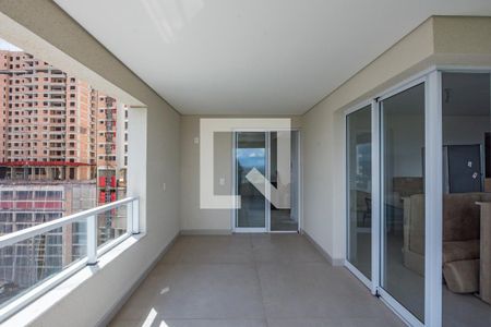 Varanda da Sala de apartamento à venda com 3 quartos, 198m² em Vila da Serra, Nova Lima