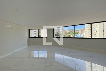 Sala de apartamento à venda com 4 quartos, 187m² em Serra, Belo Horizonte