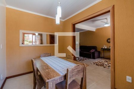 Sala de jantar de casa à venda com 3 quartos, 155m² em Vila Nova, Porto Alegre