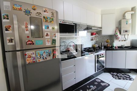 Sala/Cozinha de apartamento à venda com 2 quartos, 55m² em Vila Prudente, São Paulo