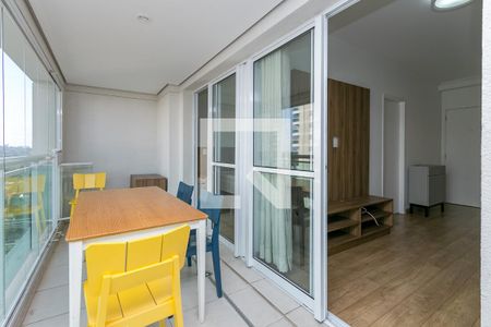 Varanda de apartamento para alugar com 1 quarto, 47m² em Campo Belo, São Paulo