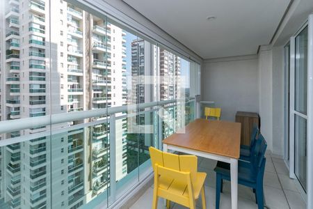 Varanda de apartamento para alugar com 1 quarto, 47m² em Campo Belo, São Paulo