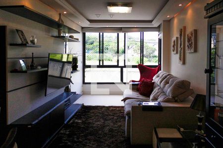 Sala de apartamento à venda com 3 quartos, 84m² em Jardim Carvalho, Porto Alegre