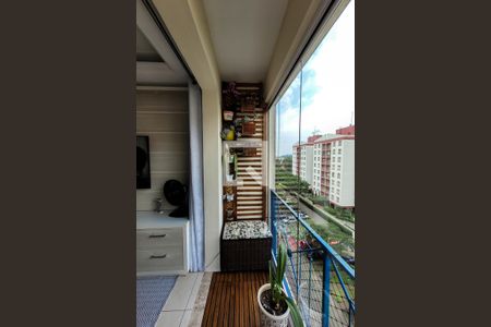 varanda de apartamento à venda com 3 quartos, 64m² em Jardim São Savério, São Paulo