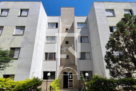 Fachada do bloco de apartamento à venda com 2 quartos, 57m² em Jardim dos Oliveiras, Campinas