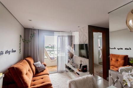 Sala de apartamento à venda com 2 quartos, 51m² em Utinga, Santo André