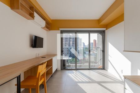 Studio de kitnet/studio para alugar com 1 quarto, 24m² em Indianópolis, São Paulo