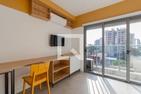 Studio de kitnet/studio para alugar com 1 quarto, 24m² em Indianópolis, São Paulo