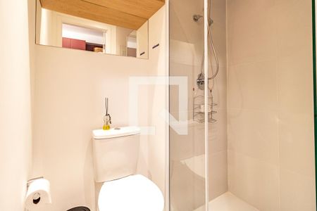 Apartamento para alugar com 23m², 1 quarto e sem vaga Apartamento para alugar com 23m², 1 quarto e sem vagaStudio - Banheiro