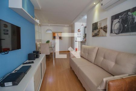 Sala  de apartamento à venda com 3 quartos, 76m² em Taquara, Rio de Janeiro