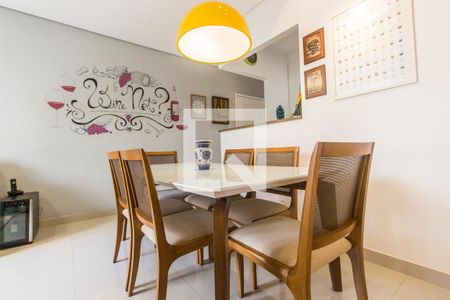 Sala de Jantar de apartamento à venda com 2 quartos, 62m² em Jardim Tupanci, Barueri
