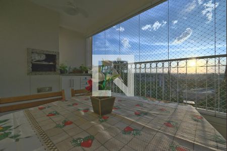 Varanda gourmet de apartamento à venda com 3 quartos, 98m² em Mansões Santo Antônio, Campinas