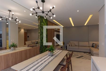 Sala de Jantar de apartamento à venda com 2 quartos, 75m² em Parque Industrial, Campinas