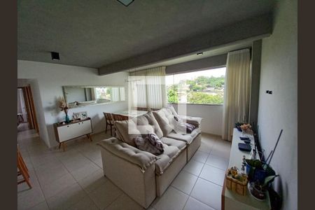 Sala de apartamento à venda com 3 quartos, 85m² em Nova Suíça, Belo Horizonte