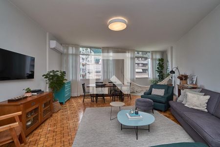 Sala de apartamento à venda com 4 quartos, 149m² em Tijuca, Rio de Janeiro